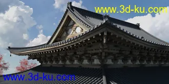 3D打印模型Old Japanese Temple的图片