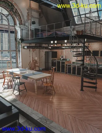 3D打印模型Old Manhattan Apartment的图片