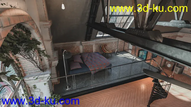 Old Manhattan Apartment模型的图片6