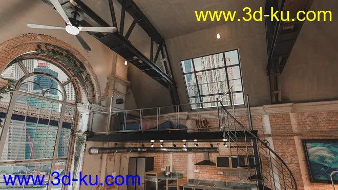 Old Manhattan Apartment模型的图片8