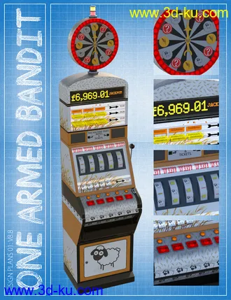 3D打印模型One Armed Bandit的图片