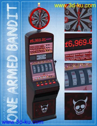 3D打印模型One Armed Bandit的图片