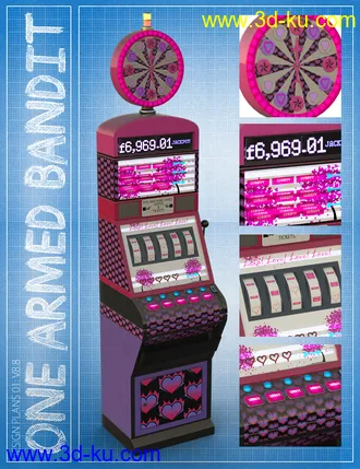 3D打印模型One Armed Bandit的图片