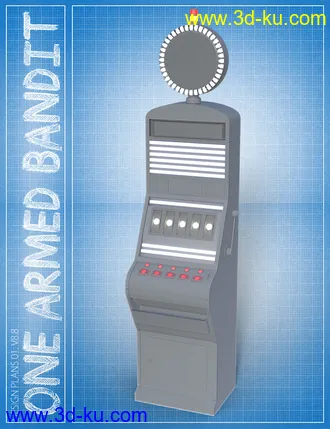 3D打印模型One Armed Bandit的图片