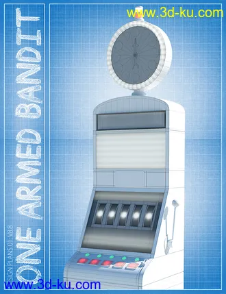 3D打印模型One Armed Bandit的图片