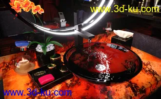 3D打印模型Onyx Bed and Bath的图片