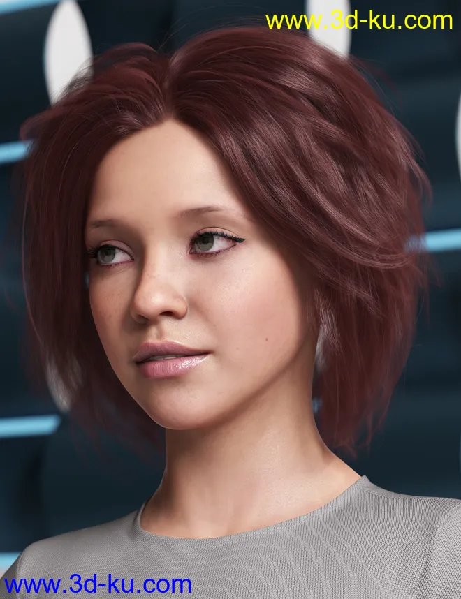 OOT Hairblending 2.0 Texture XPansion for Various Age Bob Hair模型的图片3