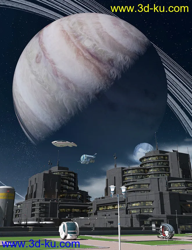 Orestes Iray HDRI Skydomes - Erupiter模型的图片3