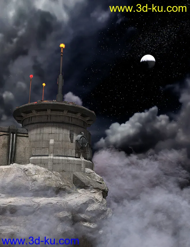 Orestes Iray HDRI Skydomes - Erupiter模型的图片4
