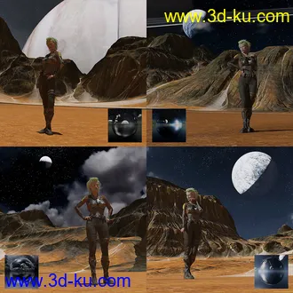 3D打印模型Orestes Iray HDRI Skydomes - Erupiter的图片