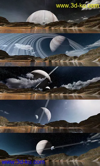 3D打印模型Orestes Iray HDRI Skydomes - Erupiter的图片