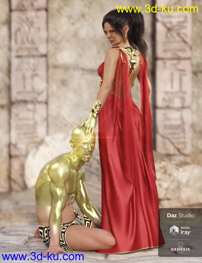 Oso Blendy Two Layer Shader for Iray模型的图片1