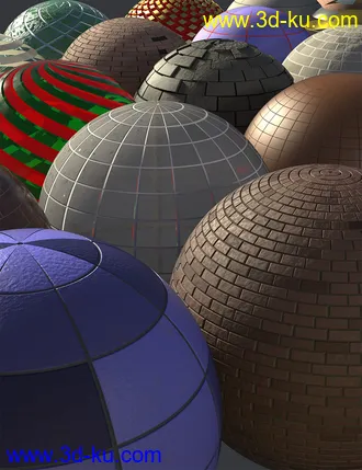 3D打印模型Oso Shader Pack 1 for Iray的图片