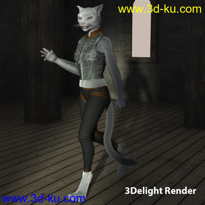 OsoDreamer's FelineFolk for Genesis 8 Female模型的图片7