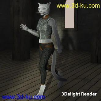 3D打印模型OsoDreamer's FelineFolk for Genesis 8 Female的图片