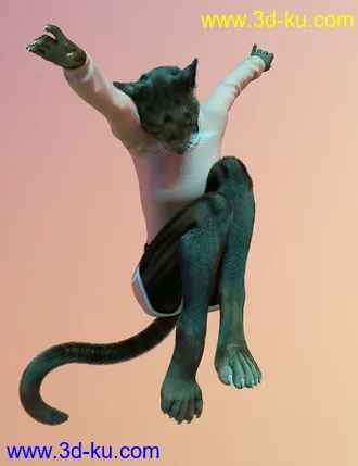 3D打印模型OsoDreamer's FelineFolk for Genesis 8 Female Addon的图片