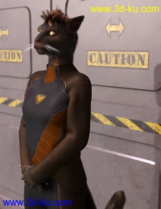3D打印模型OsoDreamer's FelineFolk for Genesis 8 Female Addon的图片