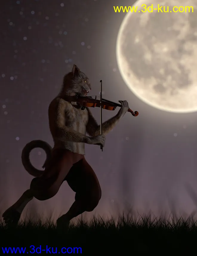 OsoDreamer's FelineFolk for Genesis 8 Male模型的图片3