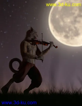 3D打印模型OsoDreamer's FelineFolk for Genesis 8 Male的图片