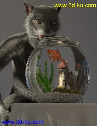 3D打印模型OsoDreamer's FelineFolk for Genesis 8 Male的图片