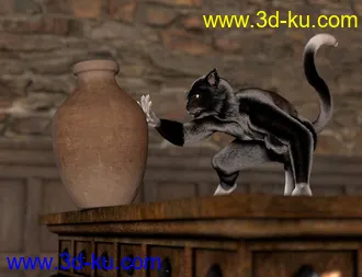 3D打印模型OsoDreamer's FelineFolk for Genesis 8 Male的图片