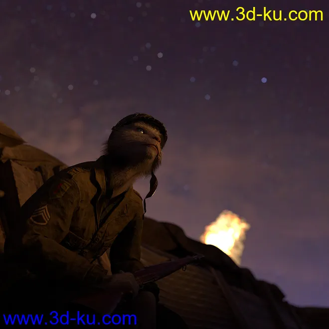 OsoDreamer's FelineFolk for Genesis 8 Male Addon模型的图片7