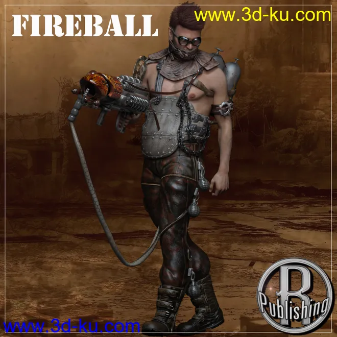 Outlanders - Fireball - for DS and Genesis 8 Male模型的图片1