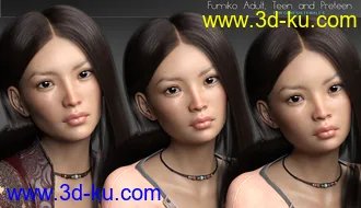 3D打印模型P3D Fumiko for Genesis 8 Female的图片