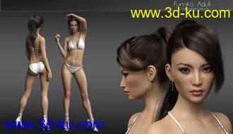 3D打印模型P3D Fumiko for Genesis 8 Female的图片