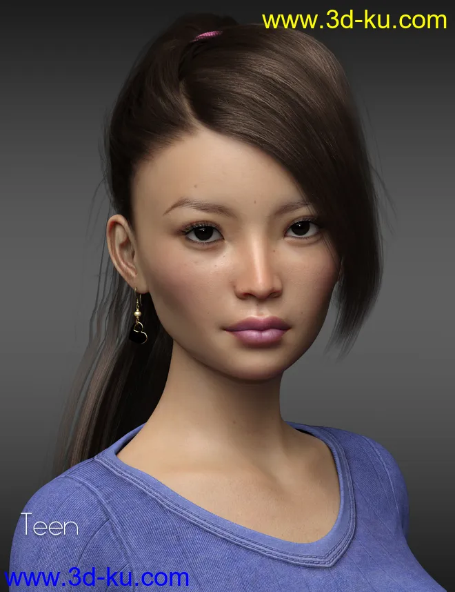 P3D Fumiko for Genesis 8 Female模型的图片7