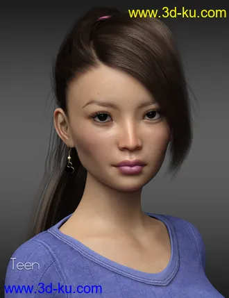 3D打印模型P3D Fumiko for Genesis 8 Female的图片