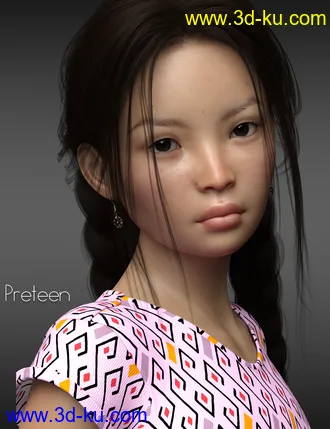 3D打印模型P3D Fumiko for Genesis 8 Female的图片