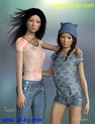 3D打印模型P3D Fumiko for Genesis 8 Female的图片
