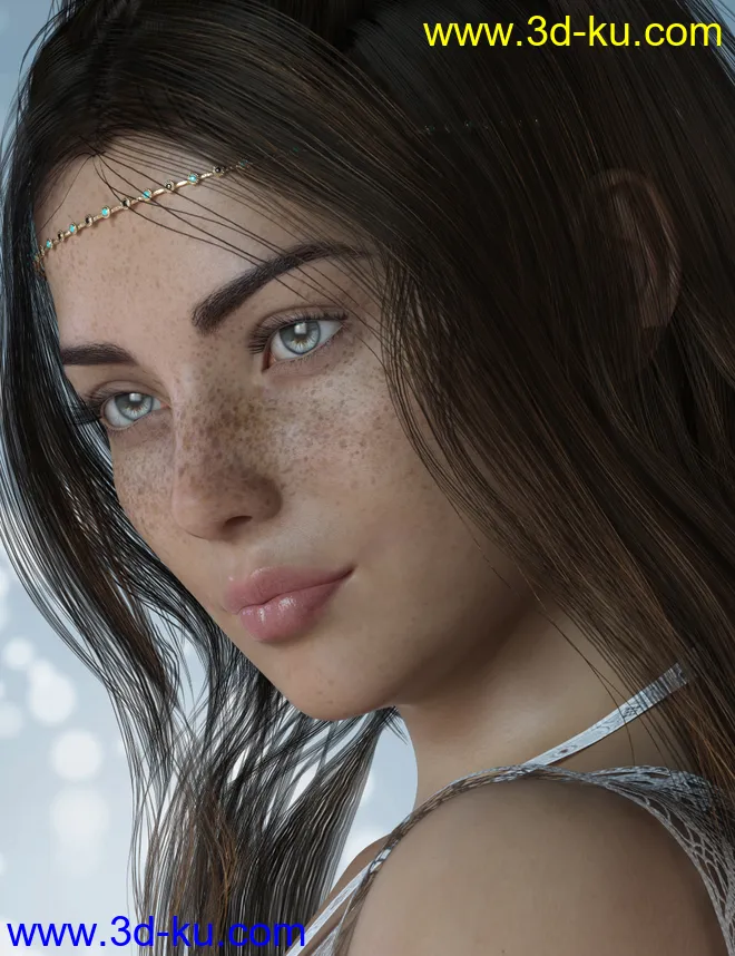 P3D Harper for Genesis 8 Female模型的图片2