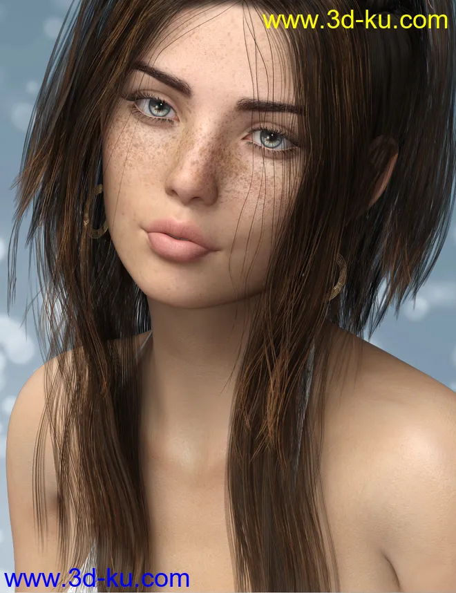 P3D Harper for Genesis 8 Female模型的图片3