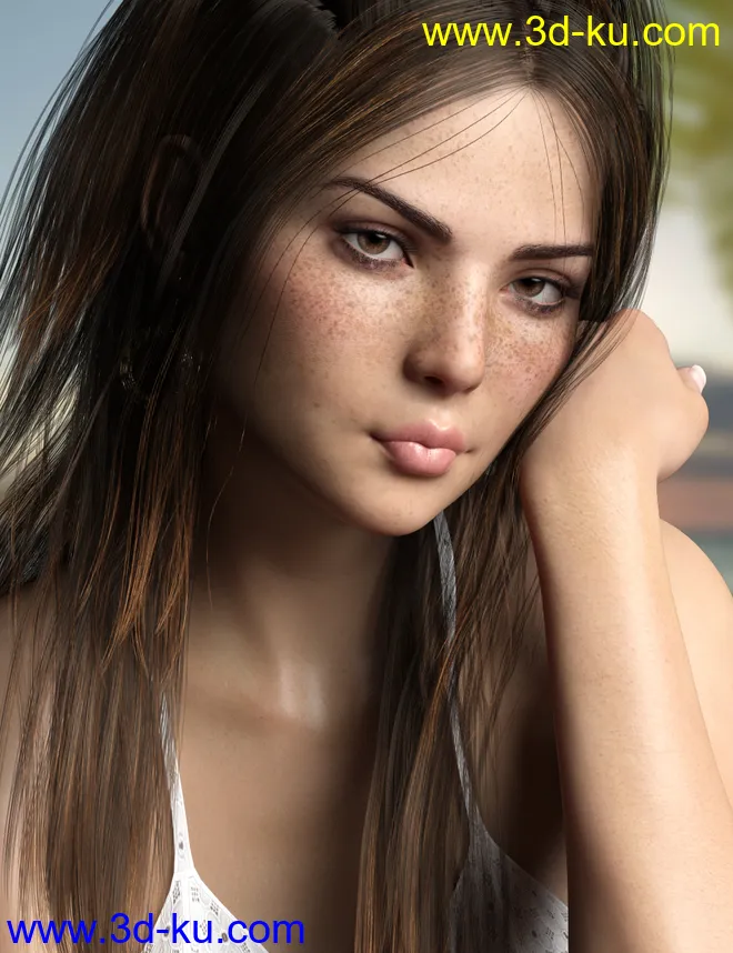 P3D Harper for Genesis 8 Female模型的图片5