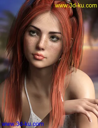 3D打印模型P3D Harper for Genesis 8 Female的图片