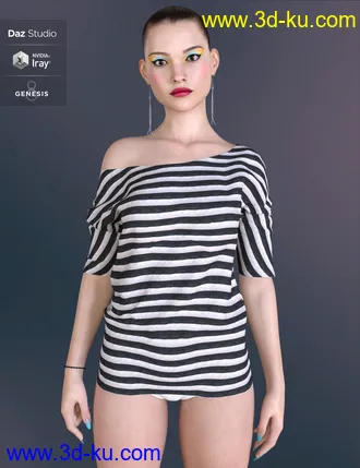 3D打印模型Palmira for Genesis 3 and 8 Female的图片