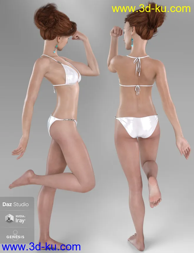 Palmira for Genesis 3 and 8 Female模型的图片5