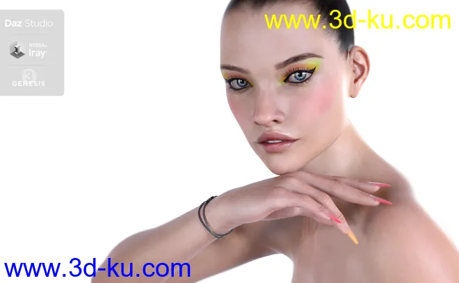 Palmira for Genesis 3 and 8 Female模型的图片9