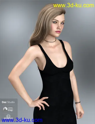 3D打印模型Palmira for Genesis 3 and 8 Female的图片