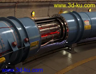 3D打印模型Particle Accelerator的图片