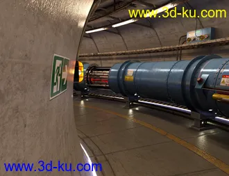 3D打印模型Particle Accelerator的图片