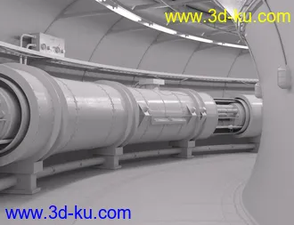 3D打印模型Particle Accelerator的图片