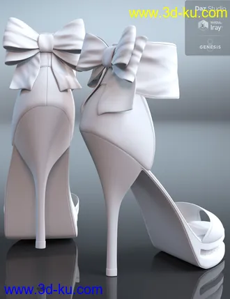3D打印模型Party Shoes for Genesis 8 Female(s)的图片
