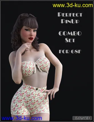 3D打印模型Perfect PinUp Combo Set for G8F的图片