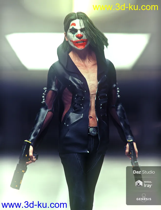 Phoe For Genesis 8 Male模型的图片2