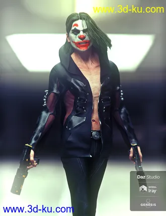 3D打印模型Phoe For Genesis 8 Male的图片