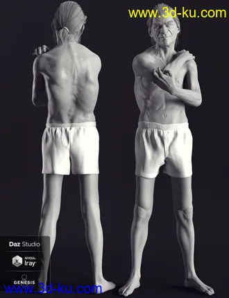 3D打印模型Phoe For Genesis 8 Male的图片