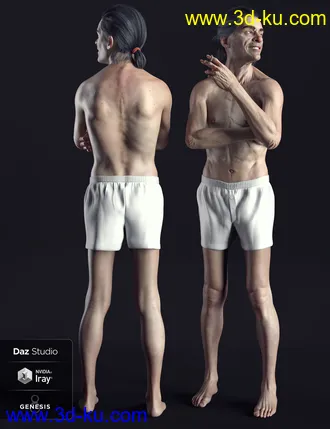 3D打印模型Phoe For Genesis 8 Male的图片